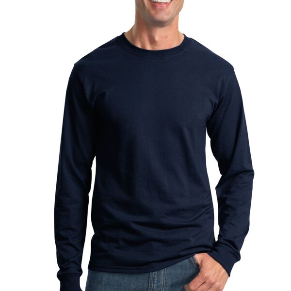 Dri Power ® 50/50 Cotton/Poly Long Sleeve T Shirt Thumbnail