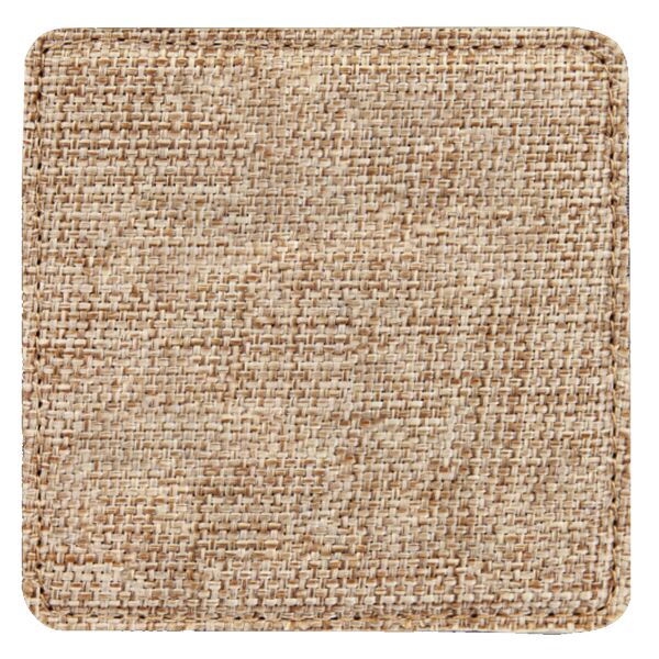 Burlap Coasters 4 x 4  Thumbnail