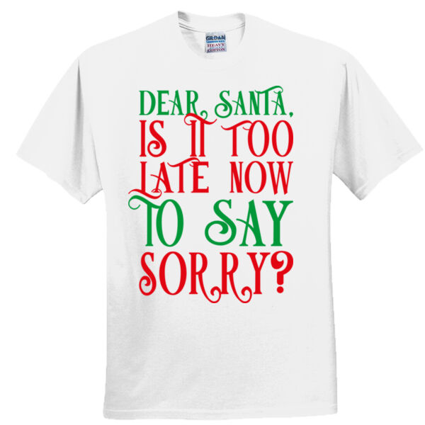 dear santa is it too late to say sorry? Thumbnail