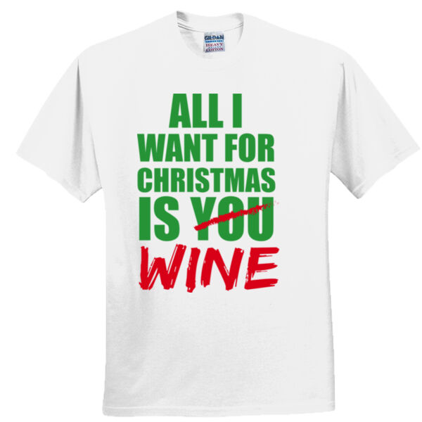 all I want for christmas is WINE Thumbnail