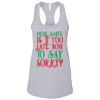 Women's Jersey Racerback Tank Thumbnail