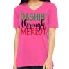 Missy's Relaxed Jersey Short-Sleeve V-Neck T-Shirt Thumbnail