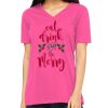 Missy's Relaxed Jersey Short-Sleeve V-Neck T-Shirt Thumbnail