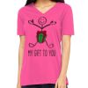 Missy's Relaxed Jersey Short-Sleeve V-Neck T-Shirt Thumbnail