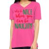 Missy's Relaxed Jersey Short-Sleeve V-Neck T-Shirt Thumbnail