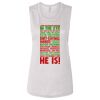Ladies' Bella Flowy Scoop Muscle Tank Thumbnail