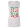 Ladies' Bella Flowy Scoop Muscle Tank Thumbnail
