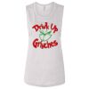 Ladies' Bella Flowy Scoop Muscle Tank Thumbnail