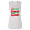 Ladies' Bella Flowy Scoop Muscle Tank Thumbnail