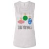 Ladies' Bella Flowy Scoop Muscle Tank Thumbnail