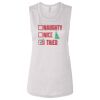 Ladies' Bella Flowy Scoop Muscle Tank Thumbnail