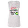 Ladies' Bella Flowy Scoop Muscle Tank Thumbnail