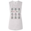 Ladies' Bella Flowy Scoop Muscle Tank Thumbnail