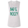 Ladies' Bella Flowy Scoop Muscle Tank Thumbnail