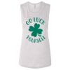 Ladies' Bella Flowy Scoop Muscle Tank Thumbnail