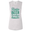 Ladies' Bella Flowy Scoop Muscle Tank Thumbnail