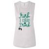 Ladies' Bella Flowy Scoop Muscle Tank Thumbnail