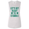 Ladies' Bella Flowy Scoop Muscle Tank Thumbnail