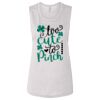 Ladies' Bella Flowy Scoop Muscle Tank Thumbnail