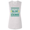 Ladies' Bella Flowy Scoop Muscle Tank Thumbnail